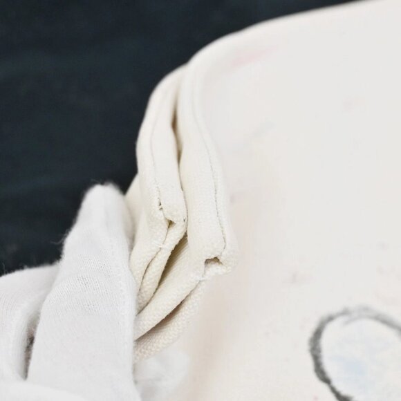 CHANEL CC Logo Cruise Line Miami Shoulder Tote Bag Canvas White - Picture 7 of 16